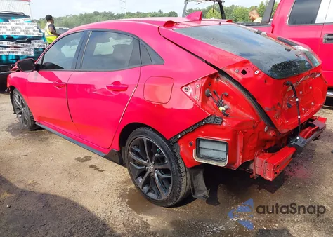 2020 Honda Civic Sport из США, поврежденный, VIN SHHFK7H48LU422557